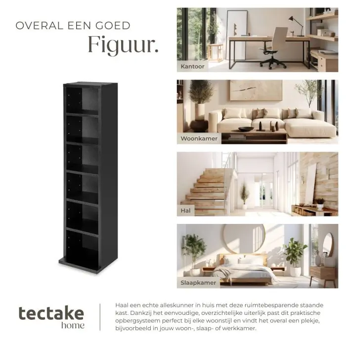 CD DVD Rek Juliana online shoppen | tectake