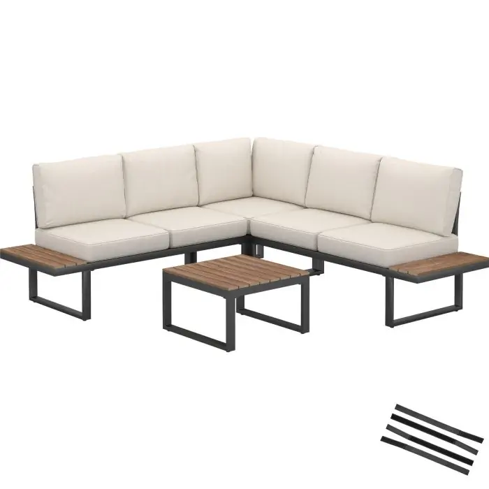 Aluminium tuinloungeset Eliar