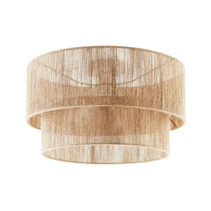 Plafondlamp Lignea Lux van jute