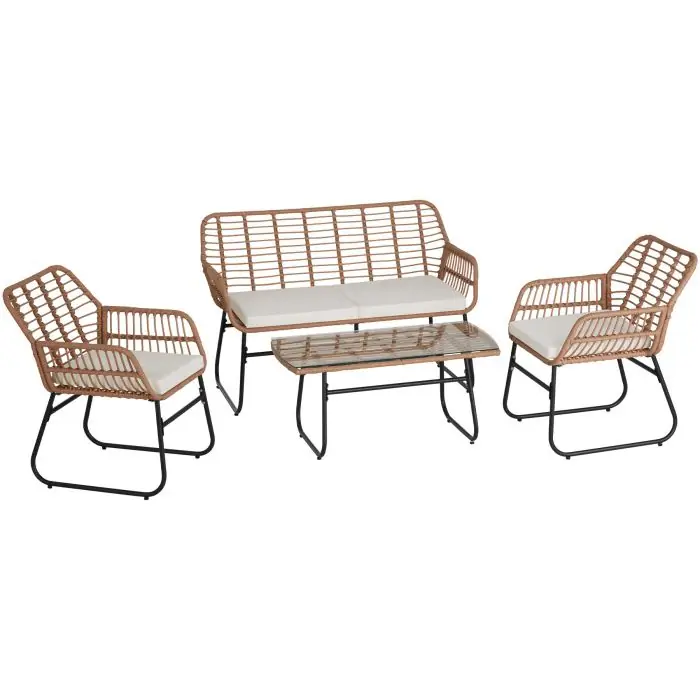 Wicker zitgroep Molfetta XL online shoppen | tectake