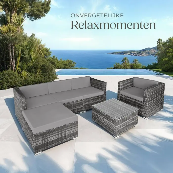 Wicker Lounge Milano online shoppen | tectake
