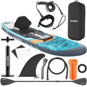 2in1 stand-up paddleboard, opblaasbaar, complete set