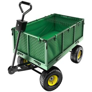 Bolderwagen Transportkar XXL max. 550kg met opbergruimte
