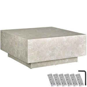 Salontafel Lasley met voet, draagkracht 45 kg